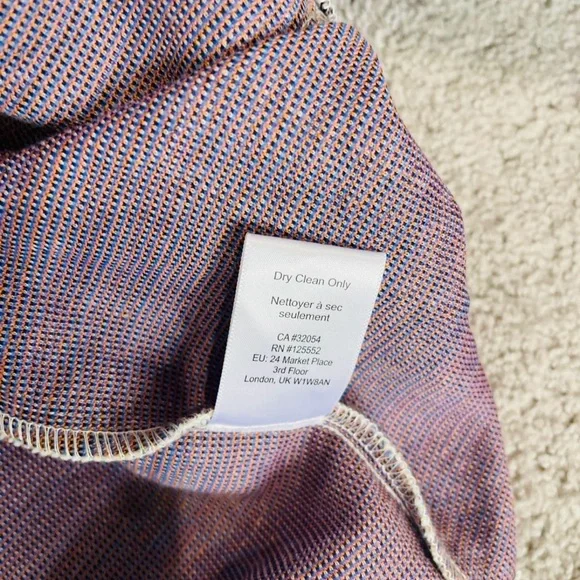 New Anthropologie Dolan Long Plaid Sweater Coat Size S - Picture 8 of 9